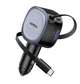 Автомобільний зарядний пристрій UGREEN 2 в 1 75 Вт з кабелем USB Type-C 25W QC PD + 30W Fast Charger - зображення 1