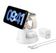 Зарядний пристрій Anker MagGo 3-in-1 Magsafe Charging Station Qi2 15W - White - зображення 1