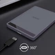 Внешний SSD-накопитель Apacer AS724 1TB, USB 3.2 Gen 2, ударопрочный, скорость до 500 МБ/с, AP1TBAS724M-1 Mauve - изображение 3