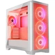 Корпус для компьютера Modecom VOLCANO EXPANSE S Midi-Tower ATX 4x140mm ARGB White (AT-EXPANSE-SG-20-000000) - изображение 1