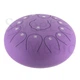 Глюкофон 12" (30см) 13 нот Hluru Huashu THD13-12 Lavander Carbon Steel Tongue Drum - изображение 3