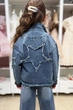 Джинсова куртка Escabel Kids 116 см Синій (2125000871554) - зображення 2