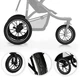 Коляска Kinderkraft Helsi 2 Black (KSHELS02BLK0000) (5902533926046) - зображення 5