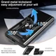 Чехол Hide Shield для Xiaomi Redmi Note 14 4G EU Version бампер противоударный с подставкой кольцом Black - изображение 5