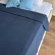 Плед покрывало косичка LavSon 100% хлопок Двухспальный 220х230 Синий - изображение 3