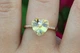 Кольцо Xuping Jewelry сердечко Сваровски белое хамелеон р 19 золотистое - изображение 3