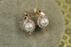 Сережки Xuping Jewelry набуття з перлинами 1,7 см золотисті - зображення 1