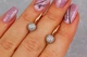 Сережки Xuping Jewelry кульки з родієм з каменів 1,7 см золотисті - зображення 1