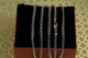 Цепь Xuping Jewelry двойной лав 50 см 3.5 мм серебристая - изображение 2