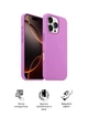 Силіконовий чохол для Apple iPhone 16 Pro, ICON2 Case, Фіолетовий, протиударний, панель, захист всього корпусу, матова поверхня Soft Touch, виступає над дисплеєм, сумісний із захисними склом і плівками, з мікрофіброю, ArmorStandart (ARM79637) - зображення 3