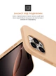 Силиконовый чехол для Apple iPhone 16 Pro, ICON2 Case, Золотой, противоударный, панель, защита всего корпуса, матовая поверхность Soft Touch, выступает над дисплеем, совместим с защитными стеклами и пленками, с микрофиброй, ArmorStandart (ARM79636) - изображение 5