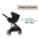 Коляска 2 в 1 Chicco Seety Черная (87097.07.01) - изображение 19