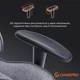 Игровое кресло GamePro GC575FB Gray Fabric (GC575FG) - изображение 14