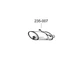 Глушник Вольво 700, 900 серії (Volvo 700, 900 series) 83-98 (235-007) Bosal алюминизированный - зображення 3