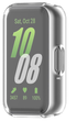 Чохол-накладка DK Silicone Face Case для Samsung Galaxy Fit3 (R390) (clear) - зображення 3