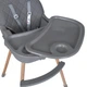Стульчик для кормления LUMI ME 1111 Gray экокожа - изображение 5