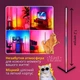 Торшер угловой RGB 1.2 м с пультом управления, регулировкой яркости и цвета, напольная LED лампа для гостиной, спальни, комнаты, алюминиевый корпус, питание от USB Черный LK202307-47 - изображение 2