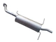 Глушитель Мазда 626 (Mazda 626) 91-97/MX6 91- 1.8i/2.0i kat (12.05) Polmostrow - изображение 3