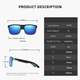 Сонцезахисні окуляри Green Lenses sun glasses 1355 - зображення 2