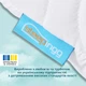 Одеяло Sleepingg Dream всесезонное Полуторное 140х210 см Антиаллергенное волокно Белое (4820227289073) - изображение 10