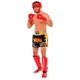 Защита голени и стопы для единобордств защита для ног Zelart Fight Gear 3981 размер L Red - изображение 8