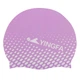Шапочка для плавания силиконовая для взрослых Yingfa 0091-1 Lilac-White - изображение 1