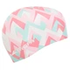 Шапочка для плавания силиконовая для взрослых Yingfa 0091-1 Pink-Mint - изображение 3