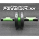Ролик для преса PowerPlay подвійний Dual-Core Ab Wheel Чорно-зелений (PP_4327_Black/Green) - зображення 8