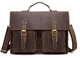Портфель мужской из кожи Vintage 14774 Коричневый - изображение 1