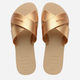 Жіночі шльопанці Havaianas 4148866.0570 39-40 Золотисті (7909989527962) - зображення 7