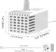 Насос для фонтанов NPET WF020, WF020TP, WF050 Белый (TS-3) - изображение 4