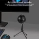 Мікрофон Vertux Sphere LED USB Black (sphere.black) - зображення 4