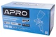 Краскопульт пневматический HVLP Apro 100 мл x 0.8 мм ВБ пластик (850030) - изображение 4