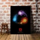 Интерьерная картина Дота 2, Инвокер, Carl the Invoker, Dota 2, плакат для геймера, 42×30 см (id2320) - изображение 1