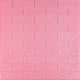 3D панель самоклеящаяся StickerWall под кирпич 770х700х3 мм розовые - изображение 1