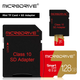 Карта пам'яті Micro SD MicroDrive 32Gb U3 A1 class 10 + адаптер SD - зображення 3