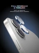 Защитное стекло для камеры ArmorStandart Supreme Black Icon для смартфона Apple iPhone 16/16 Plus Blue (ARM79427) - изображение 2