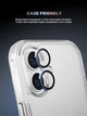 Защитное стекло для камеры ArmorStandart Supreme Black Icon для смартфона Apple iPhone 16/16 Plus Blue (ARM79427) - изображение 6