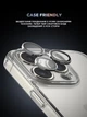 Захисне скло для камери ArmorStandart Supreme Black Icon для смартфона Apple iPhone 16 Pro/16 Pro Max Silver (ARM79421) - зображення 6