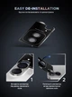 Защитное стекло для камеры ArmorStandart Supreme Black Icon для смартфона Apple iPhone 16/16 Plus Silver (ARM79431) - изображение 11