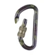 Набір 2 карабіни тактичні Mil-Tec Aluminium Lock Carabiner 6см Woodland (15922060) - изображение 3