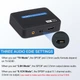 Конвертер HDMI Audio Extractor HDmatters, 4K HDMI на HDMI + SPDIF / 3.5 jack - зображення 4
