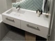 Раковина Miraggio ERICA 1200 L (8813567) Miramarble | Глянцевая | Накладной/Врезной | Белый - изображение 7