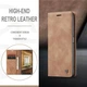 Чехол-книжка CaseMe из нубука для Xiaomi Redmi Note 12 Pro 5G Светло-коричневый - изображение 4