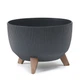 Вазон Lamela ROMA JUMPER 242*150 мм, антрацит - зображення 1