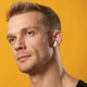 Беспроводные наушники с микрофоном Bluetooth HOCO EW77 в кейсе белые - изображение 10