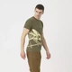 Футболка Helikon-Tex T-Shirt Skeleton Olive Green S - изображение 1