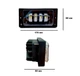 Led противотуманные фары LEADER 2110-60W дополнительные фары с ДХО (2шт) - изображение 5