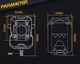 Фары линзованые LED 40W LEADER ближний и дальний свет W/Y S18 (комплект 2шт) - изображение 9