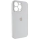 Чохол Silicone Premium case з захистом камери для iPhone 15 Pro Max Full Camera Protective білий 9931 - зображення 2